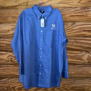 NWT Beautiful Blue Cutter & Buck University of Kentucky UK